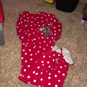 Fleece footie carters pajamas